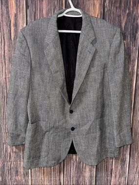 Vintage Men's Gray C&R Clothiers blazers size 44 R